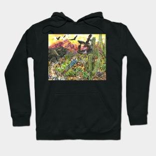 Desert Magic (Sonoran Desert Wildlife) Hoodie